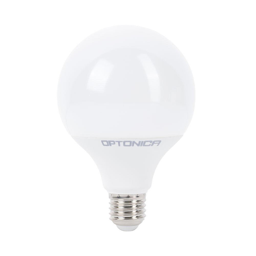 12W LED lemputė E27 G95 170-265V šiltai balta-LED Produkcija-Pagrindinis-Optonica, Bulgarija