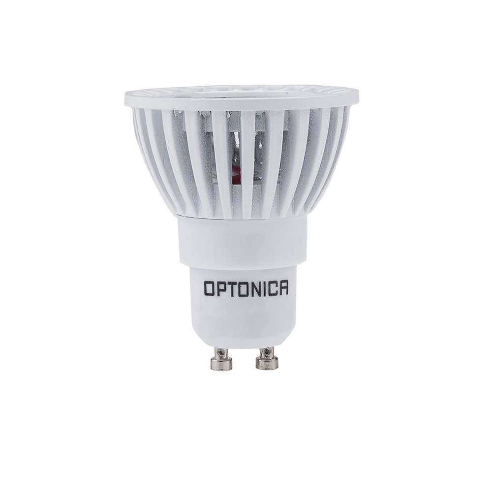 6W LED lemputė GU10 220V COB šiltai balta-LED Produkcija-Pagrindinis-Optonica, Bulgarija
