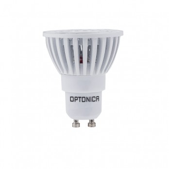 6W LED lemputė GU10 220V COB šiltai balta-LED Produkcija-Pagrindinis-Optonica, Bulgarija