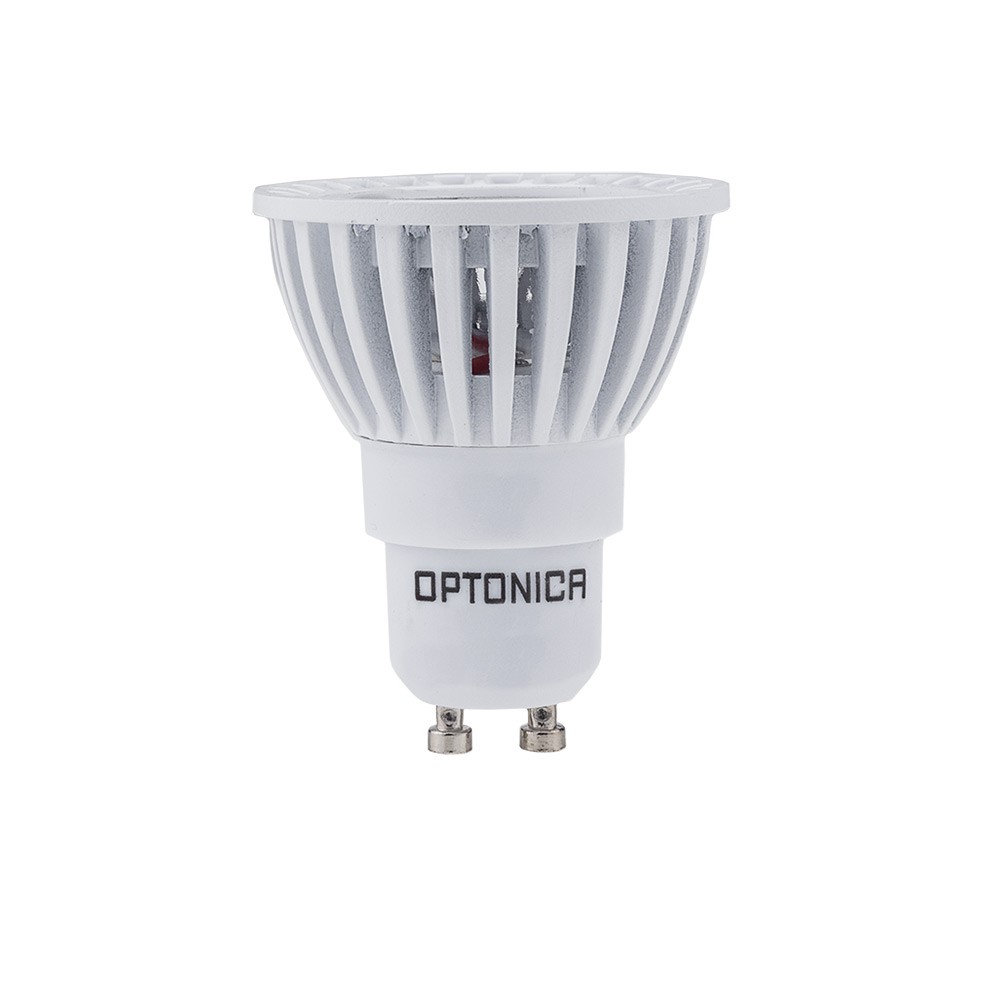 6W LED lemputė GU10 220V COB šaltai balta-LED Produkcija-Pagrindinis-Optonica, Bulgarija