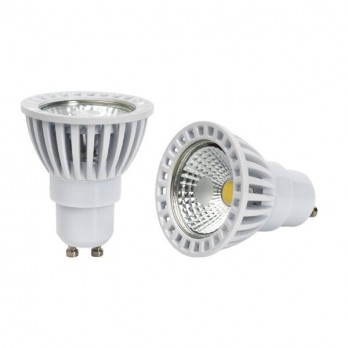 6W LED lemputė GU10 220V COB šaltai balta-LED Produkcija-Pagrindinis-Optonica, Bulgarija