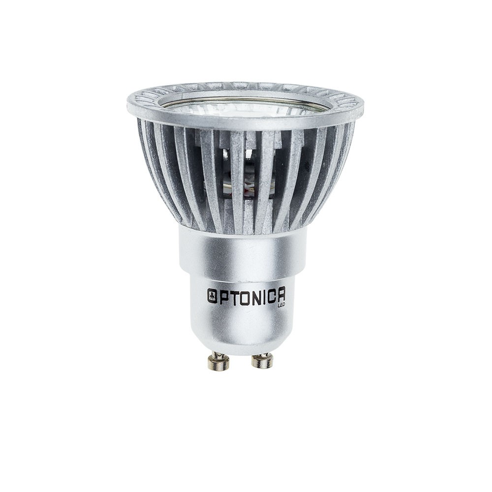 6W LED pritemdoma lemputė GU10 220V COB šiltai balta-LED Produkcija-Pagrindinis-Optonica, Bulgarija