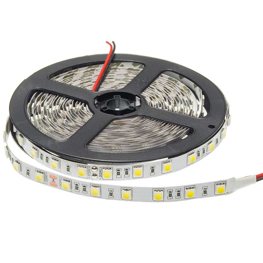 14,4W/m LED juosta, 5050, 60 LED/m, dienos šviesa-LED Produkcija-Pagrindinis-Optonica, Bulgarija